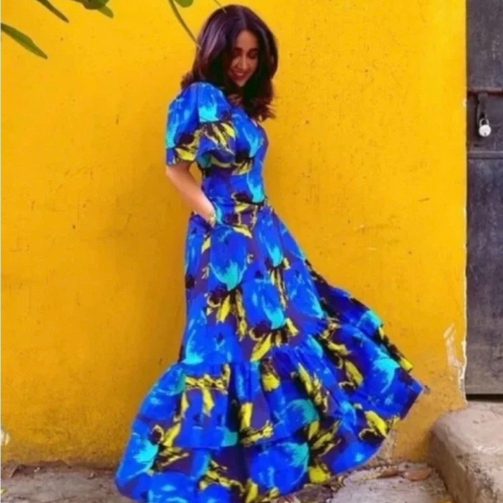 Christopher John Rogers for Target • Flutter Sleeve Floral Maxi Dress